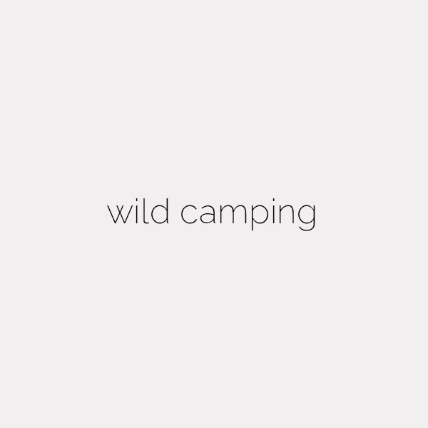 blanco wild camping
